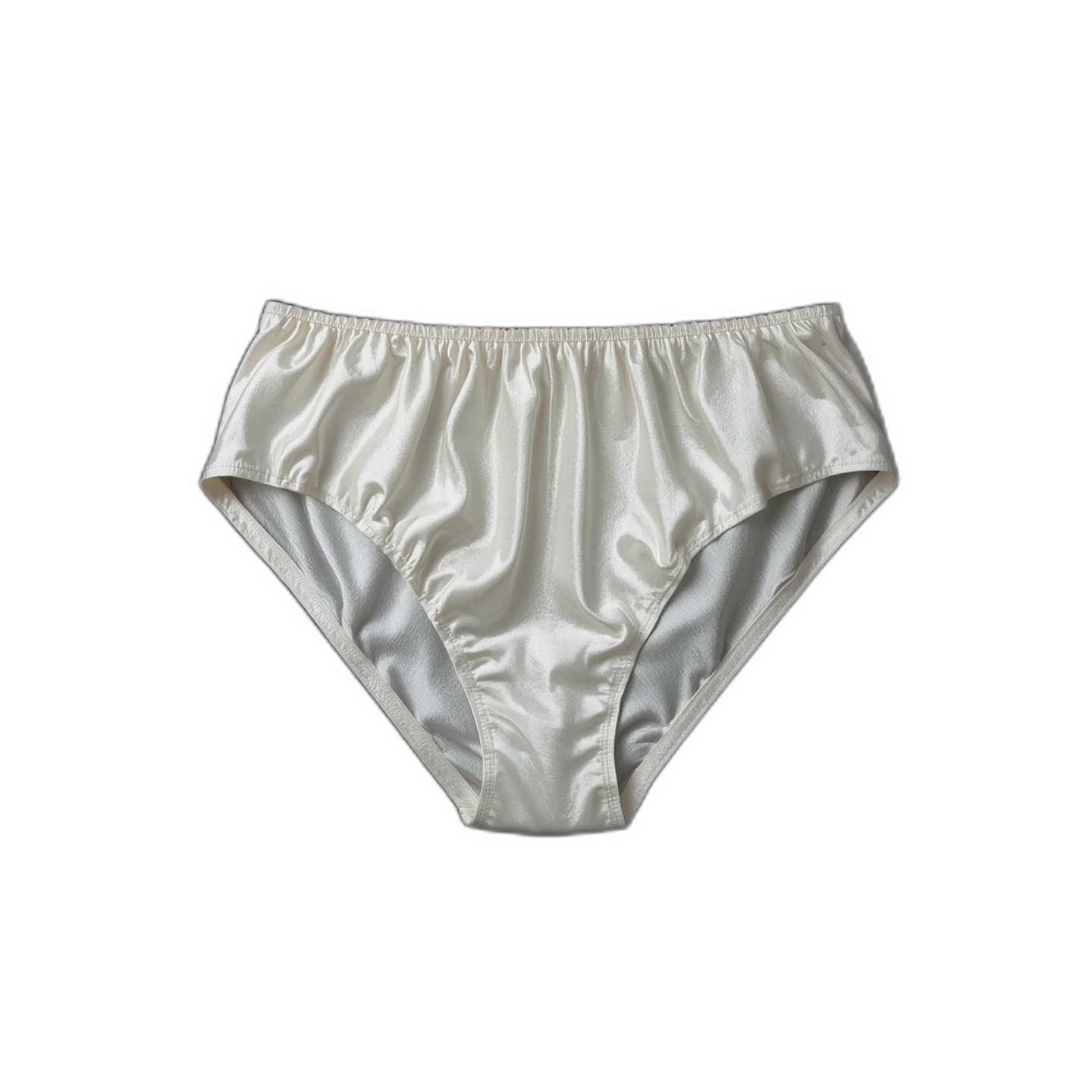 Pearl White Satin