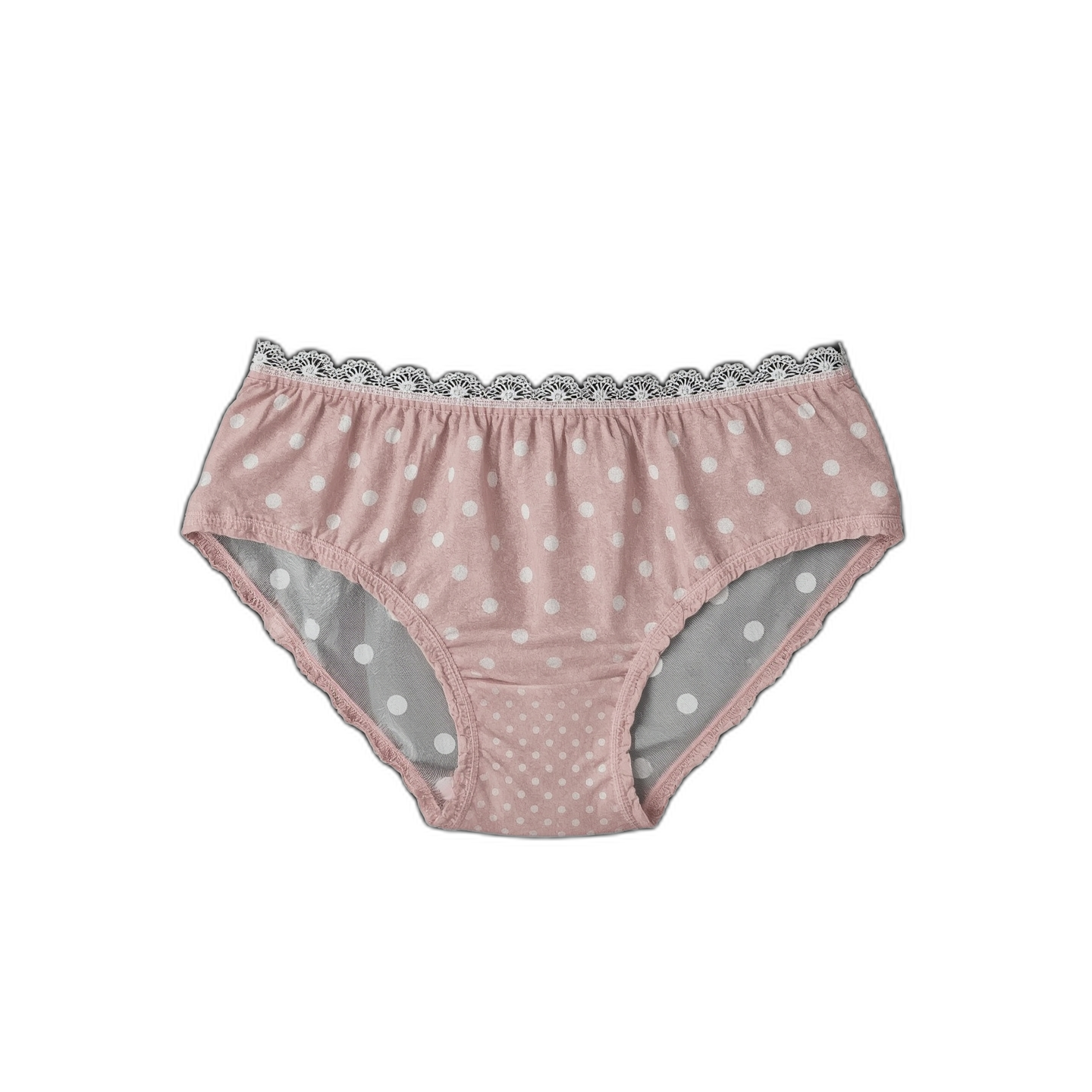Blush Dot Lace