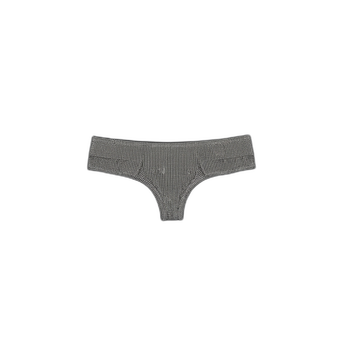Diamond Mesh Thong