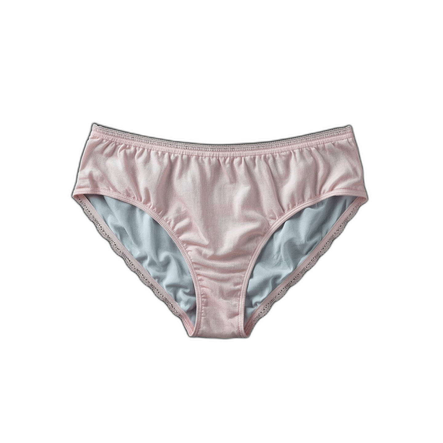 Blush Lace Edge